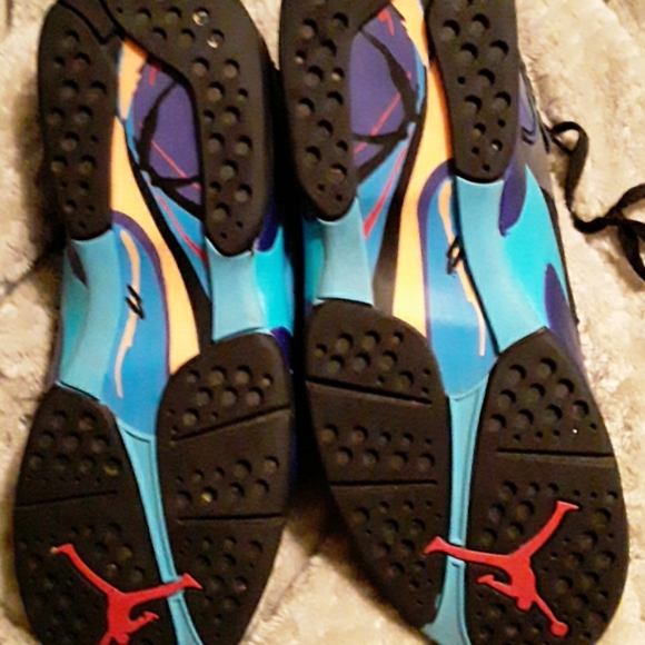 COPY - Jordan Aqua 8s Size 9 - Picture 4 of 5